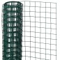 Nature Alambrada cuadrada acero recubierto plástico verde 1x2,5 m 25mm Nature Alambrada cuadrada acero recubierto plástico verde 1x2,5 m 25mm