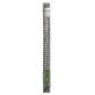 Nature Alambrada cuadrada acero recubierto plástico verde 1x2,5 m 25mm Nature Alambrada cuadrada acero recubierto plástico verde 1x2,5 m 25mm