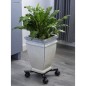Nature Carrito para plantas ajustable 4 brazos netal negro Nature Carrito para plantas ajustable 4 brazos netal negro