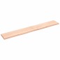 vidaXL Encimera de baño madera maciza sin tratar 220x30x(2-4) cm vidaXL Encimera de baño madera maciza sin tratar 220x30x(2-4) cm