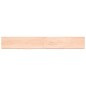 vidaXL Encimera de baño madera maciza sin tratar 220x30x(2-4) cm vidaXL Encimera de baño madera maciza sin tratar 220x30x(2-4) cm
