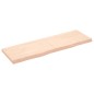 vidaXL Encimera de baño madera maciza sin tratar 160x50x(2-6) cm vidaXL Encimera de baño madera maciza sin tratar 160x50x(2-6) cm