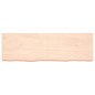 vidaXL Encimera de baño madera maciza sin tratar 160x50x(2-6) cm vidaXL Encimera de baño madera maciza sin tratar 160x50x(2-6) cm