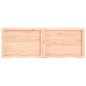 vidaXL Encimera de baño madera maciza sin tratar 160x50x(2-6) cm vidaXL Encimera de baño madera maciza sin tratar 160x50x(2-6) cm