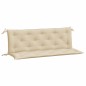 vidaXL Cojines de banco de jardín 2 uds tela Oxford beige 150x50x7 cm vidaXL Cojines de banco de jardín 2 uds tela Oxford beige 150x50x7 cm