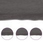 vidaXL Encimera baño madera maciza tratada gris oscuro 220x60x(2-6) cm vidaXL Encimera baño madera maciza tratada gris oscuro 220x60x(2-6) cm