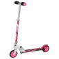 XQ Max Patinete plegable con freno de pie rosa y blanco XQ Max Patinete plegable con freno de pie rosa y blanco