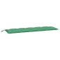 vidaXL Cojines de banco de jardín 2 uds tela Oxford verde 180x50x7 cm vidaXL Cojines de banco de jardín 2 uds tela Oxford verde 180x50x7 cm