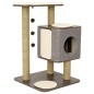Jack and Vanilla Casa rascador para gatos Molly gris 56x56x86 cm Jack and Vanilla Casa rascador para gatos Molly gris 56x56x86 cm