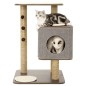 Jack and Vanilla Casa rascador para gatos Molly gris 56x56x86 cm Jack and Vanilla Casa rascador para gatos Molly gris 56x56x86 cm