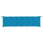 vidaXL Cojines de banco de jardín 2 uds azul claro 200x50x7 cm vidaXL Cojines de banco de jardín 2 uds azul claro 200x50x7 cm