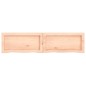 vidaXL Encimera de baño madera maciza sin tratar 120x30x(2-4) cm vidaXL Encimera de baño madera maciza sin tratar 120x30x(2-4) cm