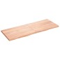 vidaXL Encimera baño madera maciza tratada marrón claro 160x60x(2-4)cm vidaXL Encimera baño madera maciza tratada marrón claro 160x60x(2-4)cm