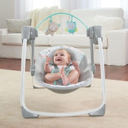 Ingenuity Hamaca columpio para bebés Comfort 2 Go Fanciful Forest