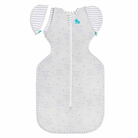 Love to Dream Saco de bebé Swaddle Up Transition Bag Lite gris L