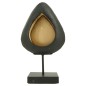 Lesli Living Soportes de vela forma de gota en soporte 39,6x13x59,5 cm Lesli Living Soportes de vela forma de gota en soporte 39,6x13x59,5 cm