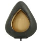 Lesli Living Soportes de vela forma de gota en soporte 39,6x13x59,5 cm Lesli Living Soportes de vela forma de gota en soporte 39,6x13x59,5 cm