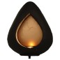 Lesli Living Soportes de vela forma de gota en soporte 39,6x13x59,5 cm Lesli Living Soportes de vela forma de gota en soporte 39,6x13x59,5 cm