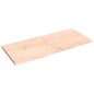 vidaXL Encimera de baño madera maciza sin tratar 140x60x(2-4) cm vidaXL Encimera de baño madera maciza sin tratar 140x60x(2-4) cm