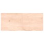 vidaXL Encimera de baño madera maciza sin tratar 140x60x(2-4) cm vidaXL Encimera de baño madera maciza sin tratar 140x60x(2-4) cm