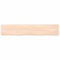 vidaXL Encimera de baño madera maciza sin tratar 160x30x(2-4) cm vidaXL Encimera de baño madera maciza sin tratar 160x30x(2-4) cm