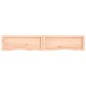 vidaXL Encimera de baño madera maciza sin tratar 160x30x(2-4) cm vidaXL Encimera de baño madera maciza sin tratar 160x30x(2-4) cm