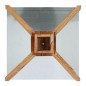 Esschert Design Mesa para pájaros con silo y tejado cuadrado acero Esschert Design Mesa para pájaros con silo y tejado cuadrado acero