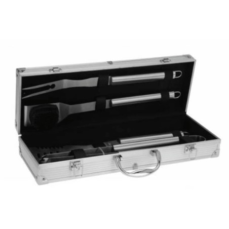 ProGarden BBQ Juego de utensilios para barbacoa 4 piezas