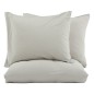 Venture Home Juego de ropa de cama Mila algodón gris claro 220x240 cm Venture Home Juego de ropa de cama Mila algodón gris claro 220x240 cm