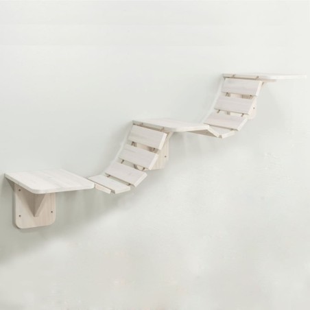 TRIXIE Escalera para gatos de pared blanco 150x30 cm