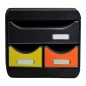 Exacompta Set de cajones para escritorio Harlequin con 3 cajones Exacompta Set de cajones para escritorio Harlequin con 3 cajones