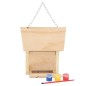Esschert Design Comedero para pájaros para pintar Esschert Design Comedero para pájaros para pintar