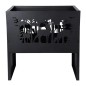 Esschert Design Brasero ciervo rectangular Esschert Design Brasero ciervo rectangular