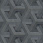 DUTCH WALLCOVERINGS Papel pintado Onyx gris antracita y dorado DUTCH WALLCOVERINGS Papel pintado Onyx gris antracita y dorado