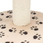 TRIXIE Poste rascador para gatos Junior Toledo beige 61 cm