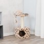 TRIXIE Poste rascador para gatos Junior Toledo beige 61 cm