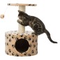 TRIXIE Poste rascador para gatos Junior Toledo beige 61 cm