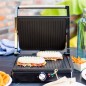 Livoo Plancha y sandwichera eléctrica gris 2200 W Livoo Plancha y sandwichera eléctrica gris 2200 W