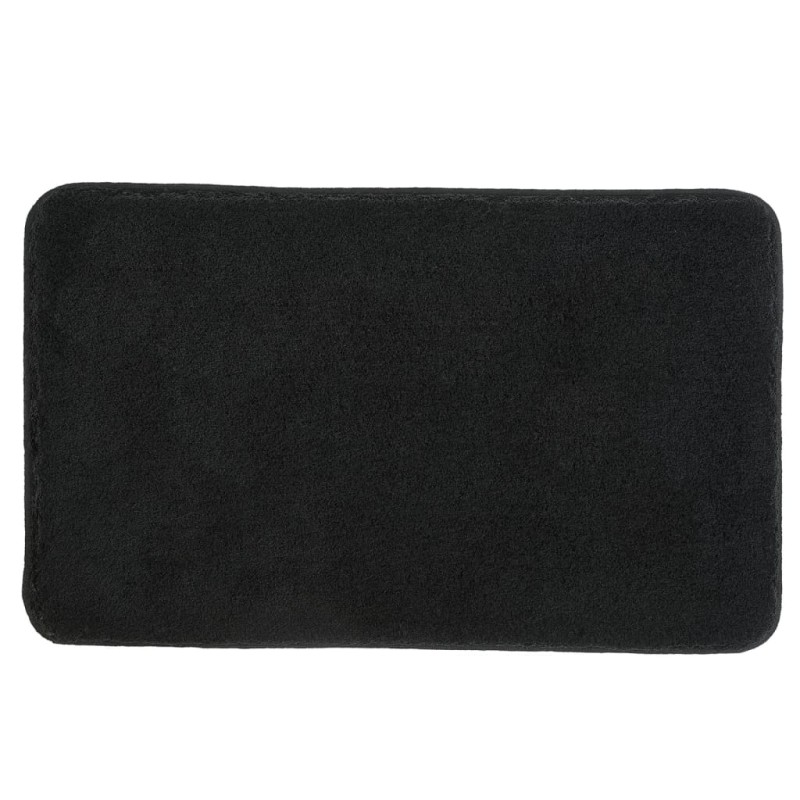 Kleine Wolke Alfombra de baño Relax negro 60x100 cm Kleine Wolke Alfombra de baño Relax negro 60x100 cm