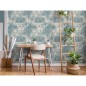 DUTCH WALLCOVERINGS Papel pintado Tropical beige y azul claro