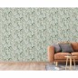 DUTCH WALLCOVERINGS Papel pintado Flamingo verde menta