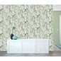 DUTCH WALLCOVERINGS Papel pintado Flamingo verde menta