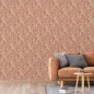 DUTCH WALLCOVERINGS Papel pintado Mae naranja y beige DUTCH WALLCOVERINGS Papel pintado Mae naranja y beige