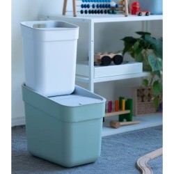 Curver Cubo de basura Ready to Collect verde menta 20 L 