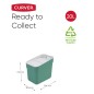 Curver Cubo de basura Ready to Collect verde menta 20 L Curver Cubo de basura Ready to Collect verde menta 20 L