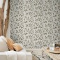 DUTCH WALLCOVERINGS Papel pintado Leafs beige y marrón DUTCH WALLCOVERINGS Papel pintado Leafs beige y marrón