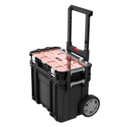 Keter Caja de herramientas móvil con organizador Connect negro