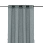 Venture Home Cortina Kaya poliéster gris claro 240x140 cm