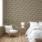 DUTCH WALLCOVERINGS Papel pintado Galactic marrón y blanco DUTCH WALLCOVERINGS Papel pintado Galactic marrón y blanco