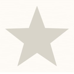 Noordwand Papel pintado Friends&Coffee Big Stars blanco y metal